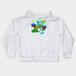 Pet Season Rabbit Kids Hoodie